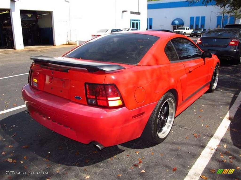 2003 Mustang Mach 1 Coupe - Torch Red / Dark Charcoal photo #2