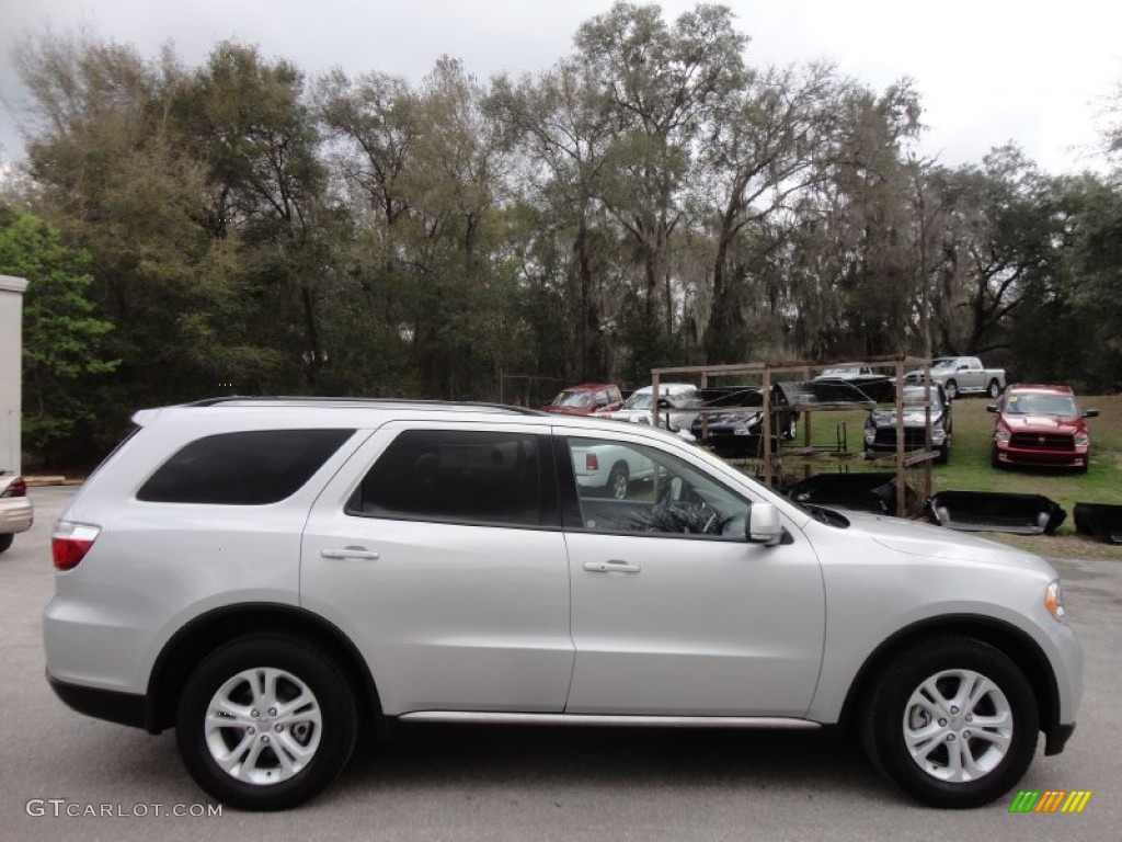 Bright Silver Metallic 2011 Dodge Durango Crew Exterior Photo #61488345