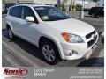 2010 Blizzard White Pearl Toyota RAV4 Limited  photo #1