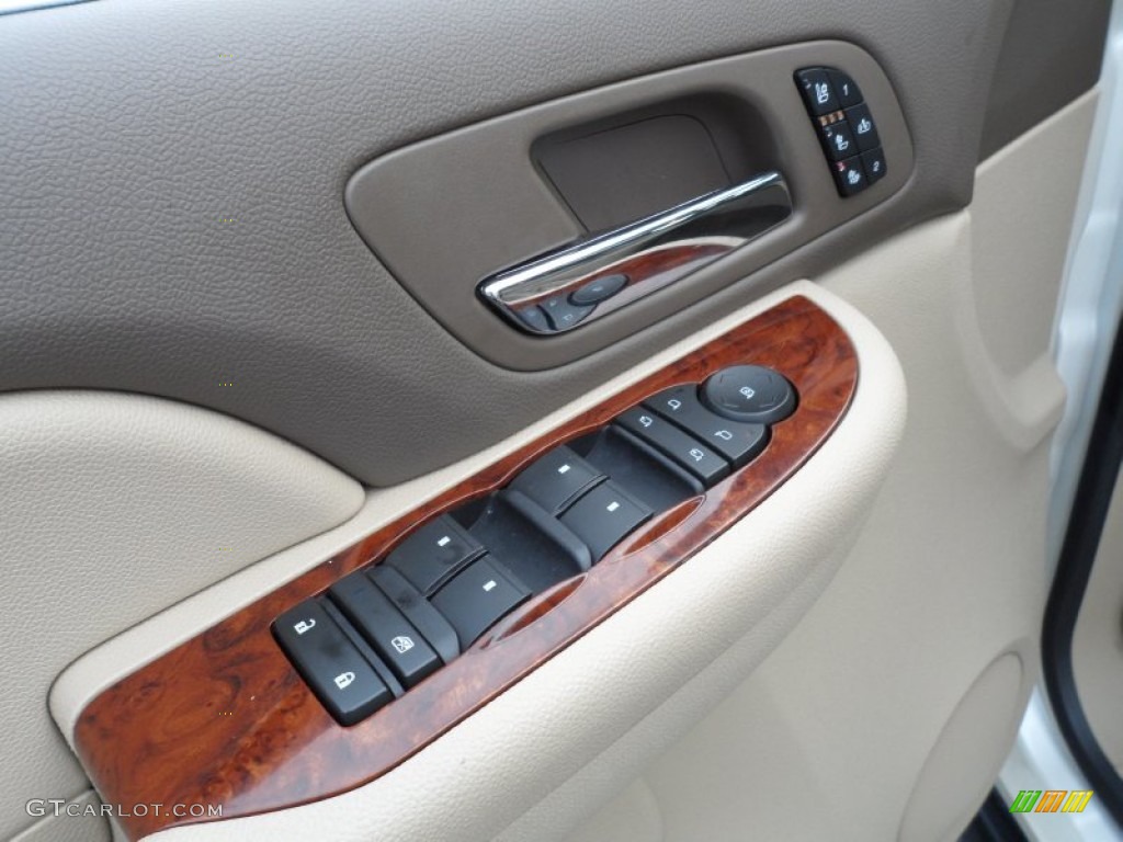 2009 Tahoe LTZ - White Diamond Tricoat / Light Cashmere photo #33