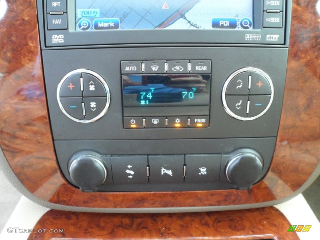 2009 Tahoe LTZ - White Diamond Tricoat / Light Cashmere photo #41