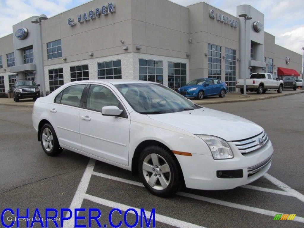 Oxford White Ford Fusion