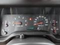 2002 Jeep Wrangler Agate Black Interior Gauges Photo