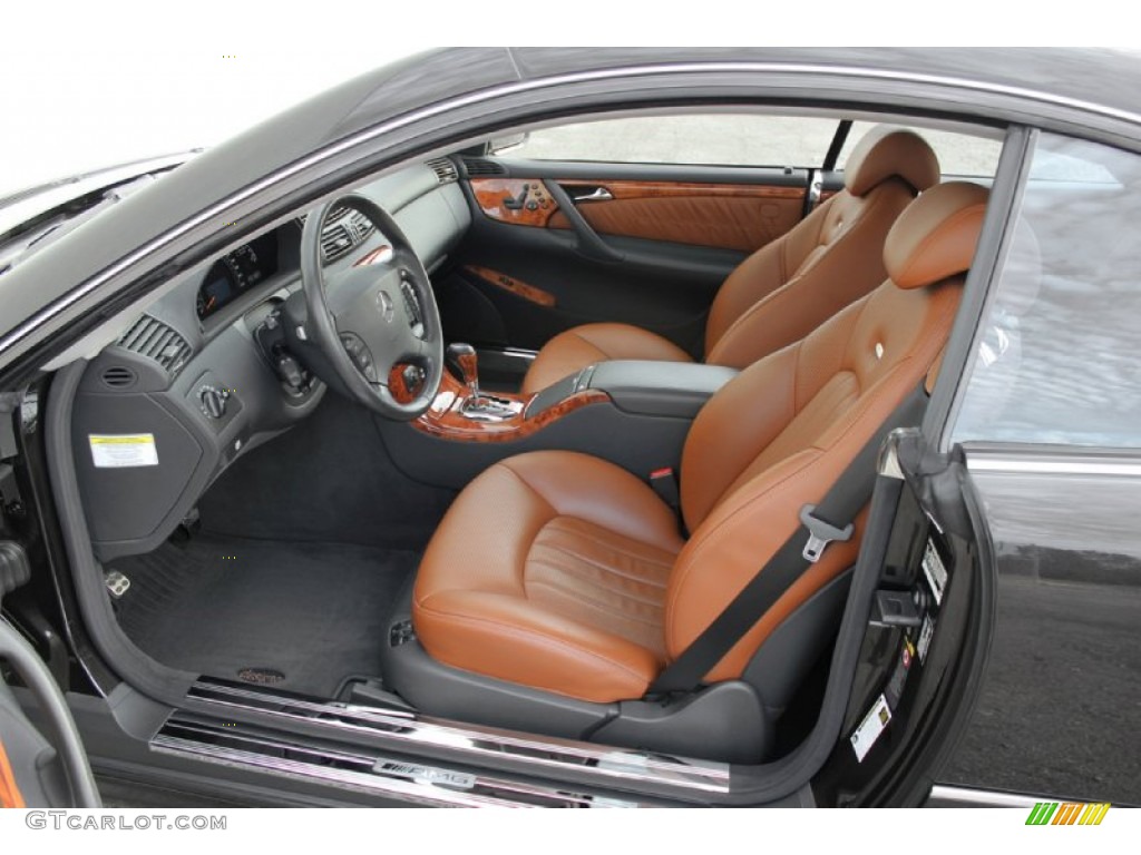 designo Light Brown Interior 2006 Mercedes-Benz CL 65 AMG Photo #61492301