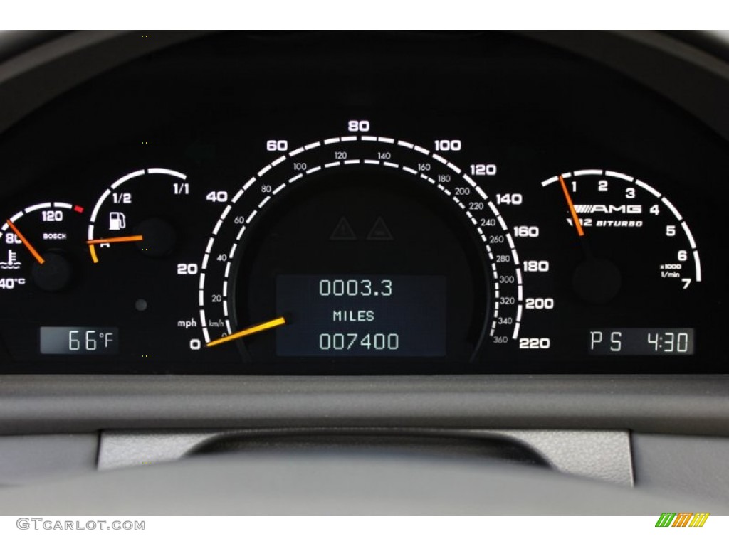 2006 Mercedes-Benz CL 65 AMG Gauges Photo #61492335