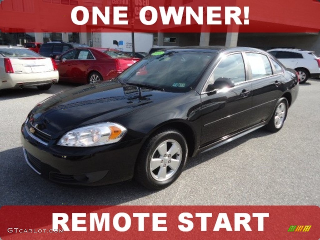 2010 Impala LT - Black / Gray photo #1