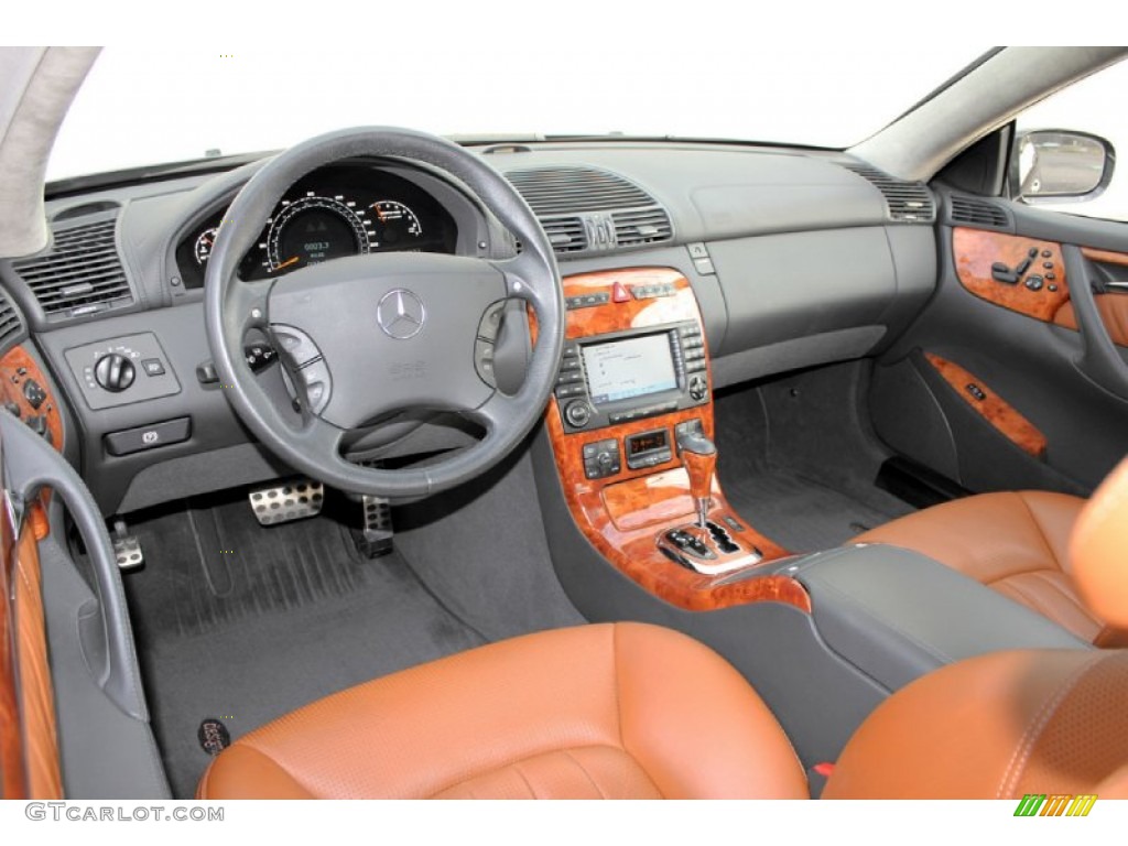 designo Light Brown Interior 2006 Mercedes-Benz CL 65 AMG Photo #61492935