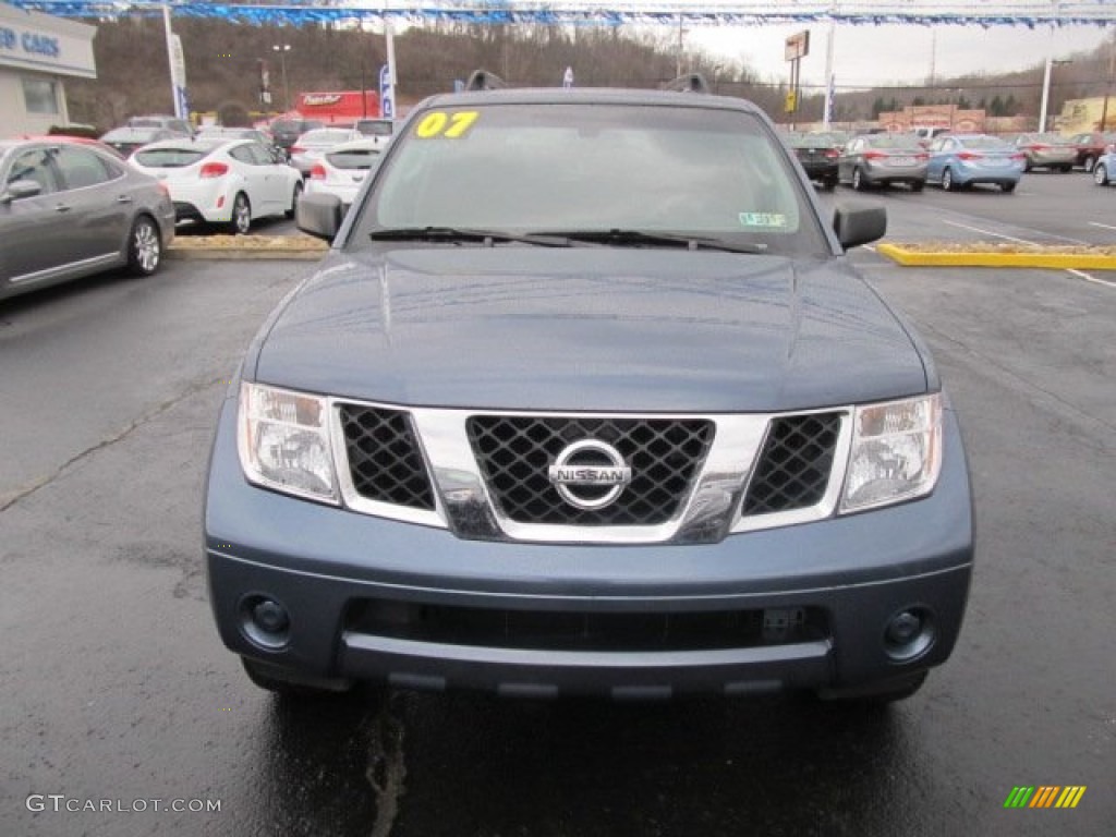 2007 Pathfinder S 4x4 - Silverton Blue / Graphite photo #4