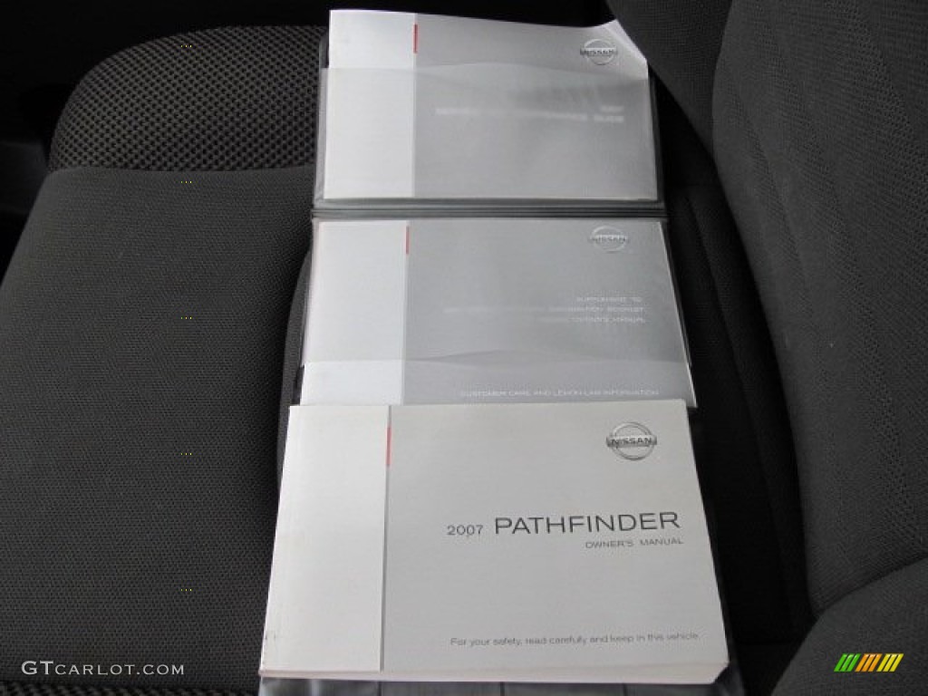 2007 Pathfinder S 4x4 - Silverton Blue / Graphite photo #23