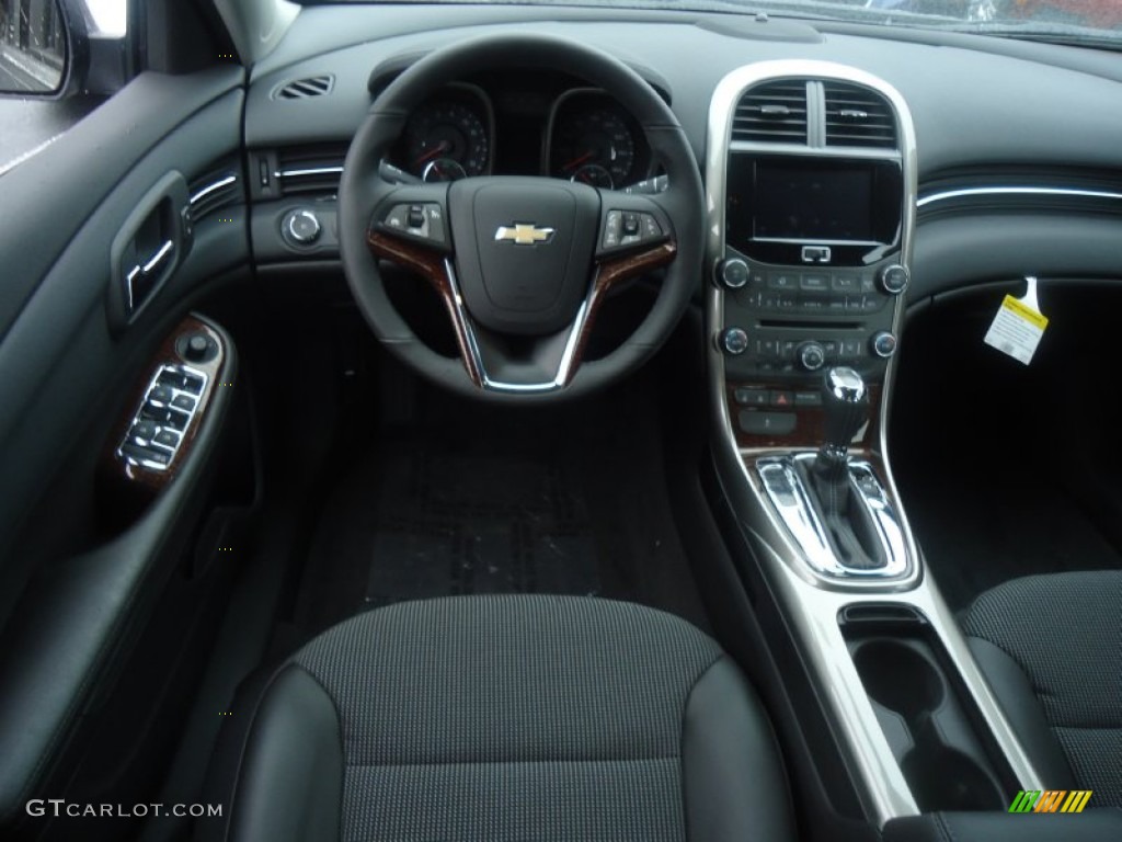 2013 Chevrolet Malibu ECO Jet Black Dashboard Photo #61494516