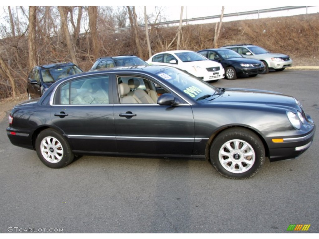 Carbon Gray 2005 Kia Amanti Standard Amanti Model Exterior Photo #61494543