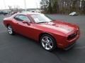2010 Inferno Red Crystal Pearl Dodge Challenger R/T  photo #2