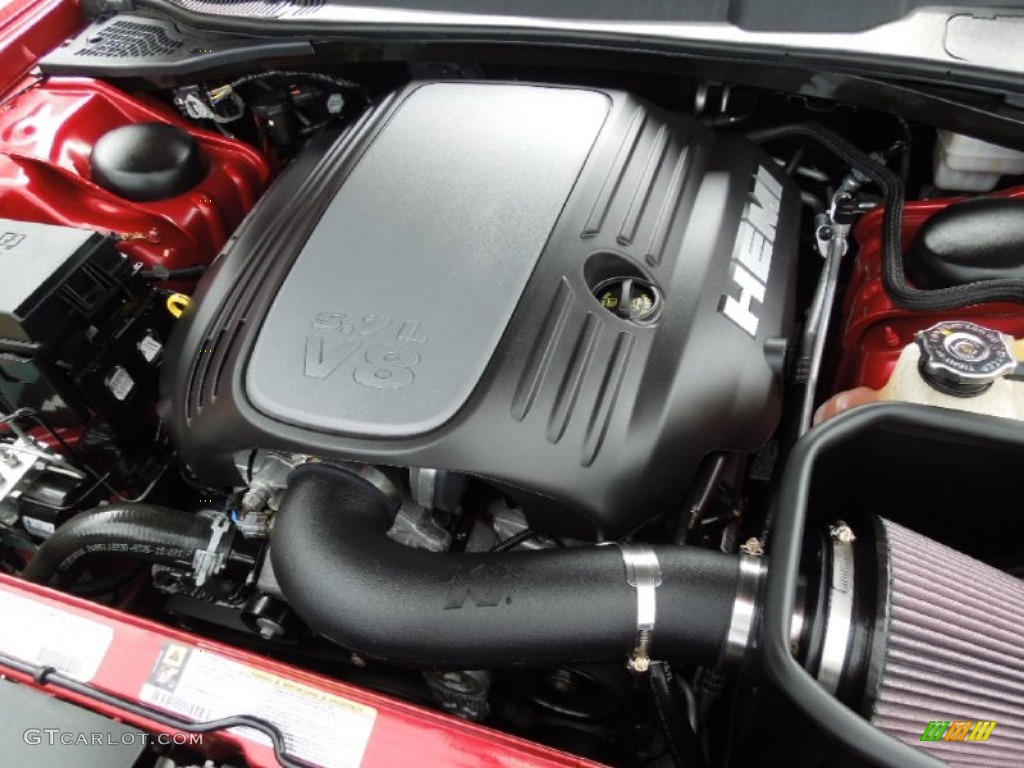 2010 Dodge Challenger R/T 5.7 Liter HEMI OHV 16-Valve MDS VVT V8 Engine Photo #61494894