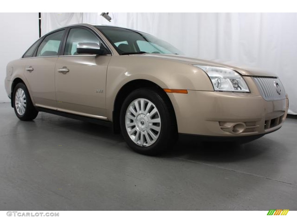 2008 Sable Sedan - Dune Pearl Metallic / Light Camel photo #3