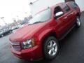 2012 Crystal Red Tintcoat Chevrolet Suburban LT 4x4  photo #1