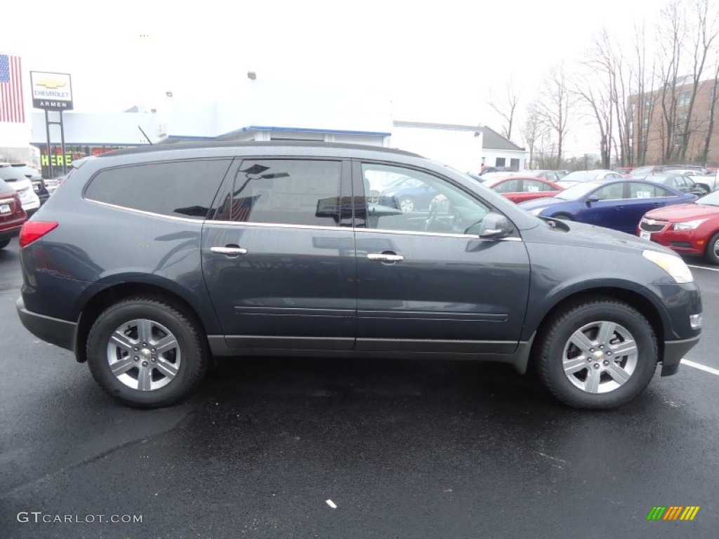 Cyber Gray Metallic 2012 Chevrolet Traverse LT AWD Exterior Photo #61495801