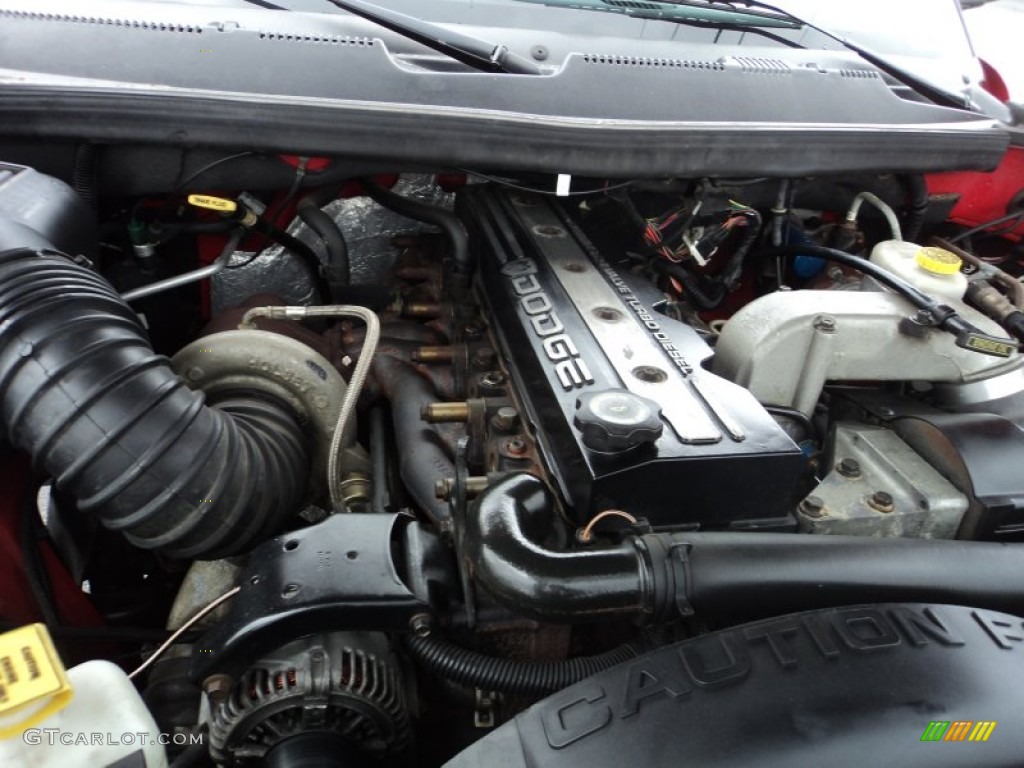 2000 Dodge Ram 2500 SLT Extended Cab 4x4 5.9 Liter Cummins OHV 24-Valve Turbo-Diesel Inline 6 Cylinder Engine Photo #61496089