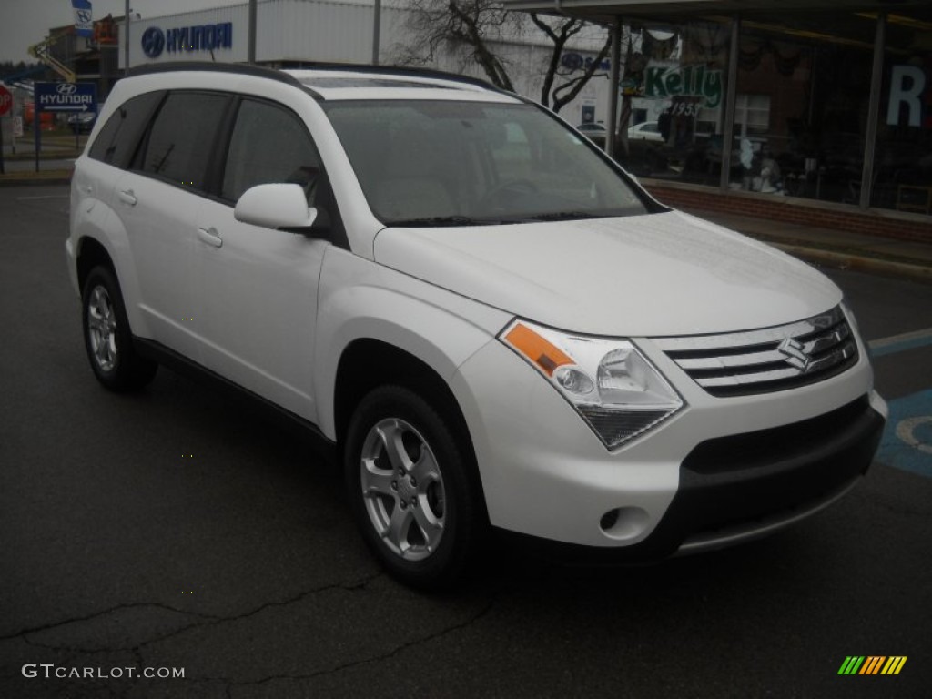 2008 XL7 Luxury - Pearl White Tri Coat Metallic / Beige photo #1