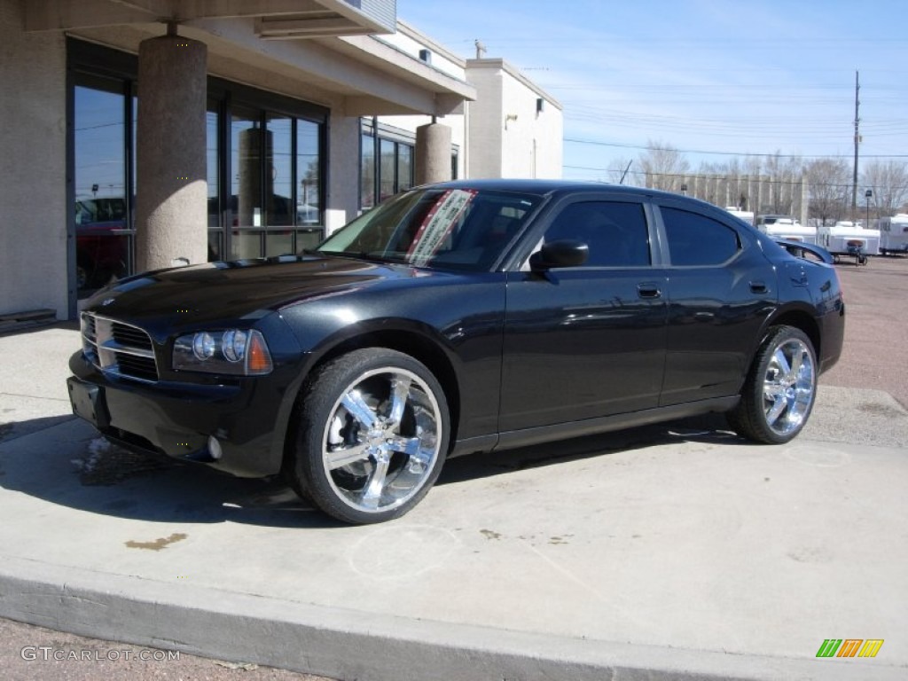 Brilliant Black Crystal Pearl Dodge Charger