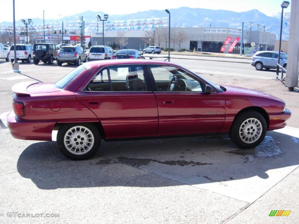 1998 Achieva SL - Medium Red Metallic / Graphite photo #6