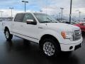 White Platinum Metallic Tri Coat - F150 Platinum SuperCrew 4x4 Photo No. 1