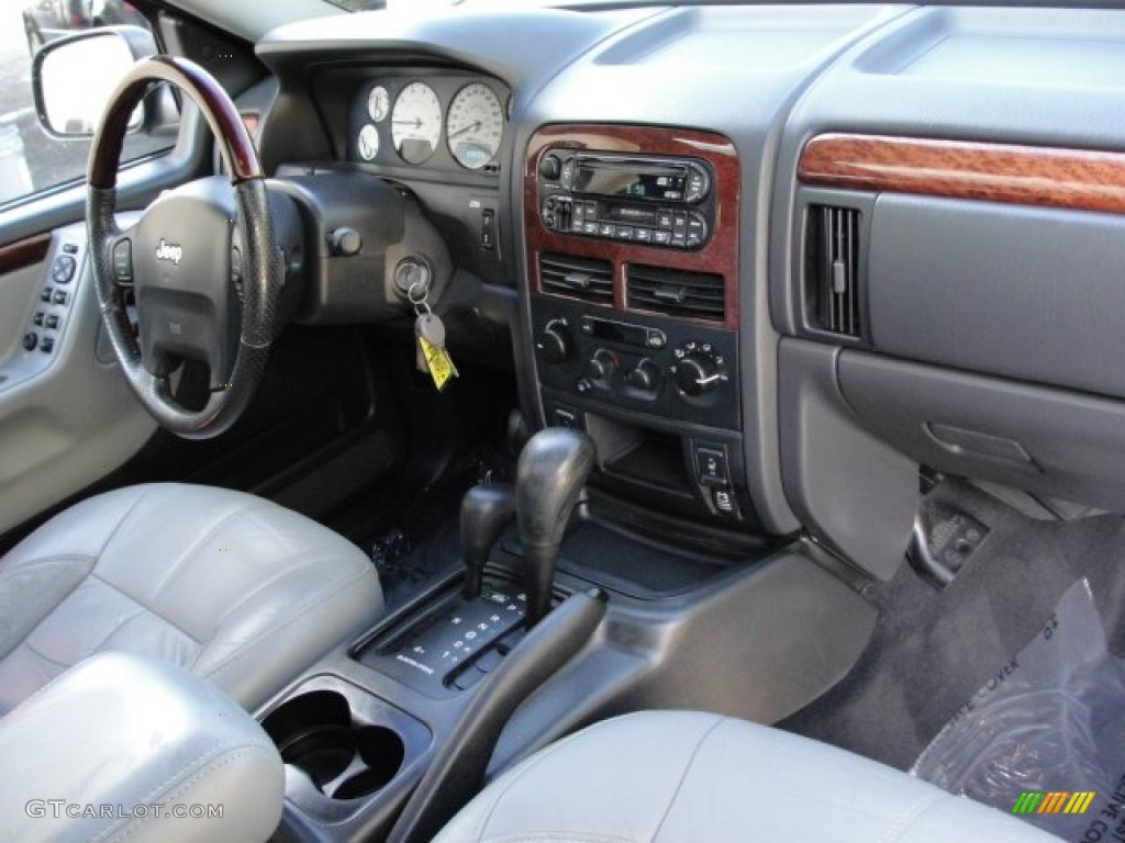 2003 Grand Cherokee Overland 4x4 - Onyx Green Pearlcoat / Dark Slate Gray/Light Slate Gray photo #13