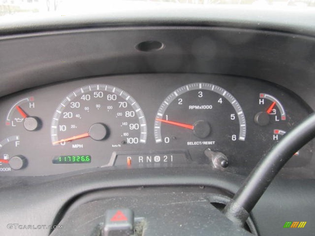 2003 Ford F150 Heritage Edition Supercab 4x4 Gauges Photo #61497820