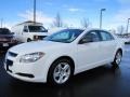 Summit White 2012 Chevrolet Malibu LS Exterior