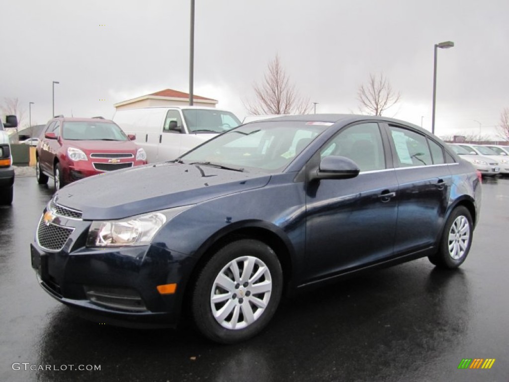 Imperial Blue Metallic 2011 Chevrolet Cruze LT Exterior Photo #61498720