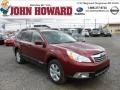 2012 Ruby Red Pearl Subaru Outback 2.5i Premium  photo #1