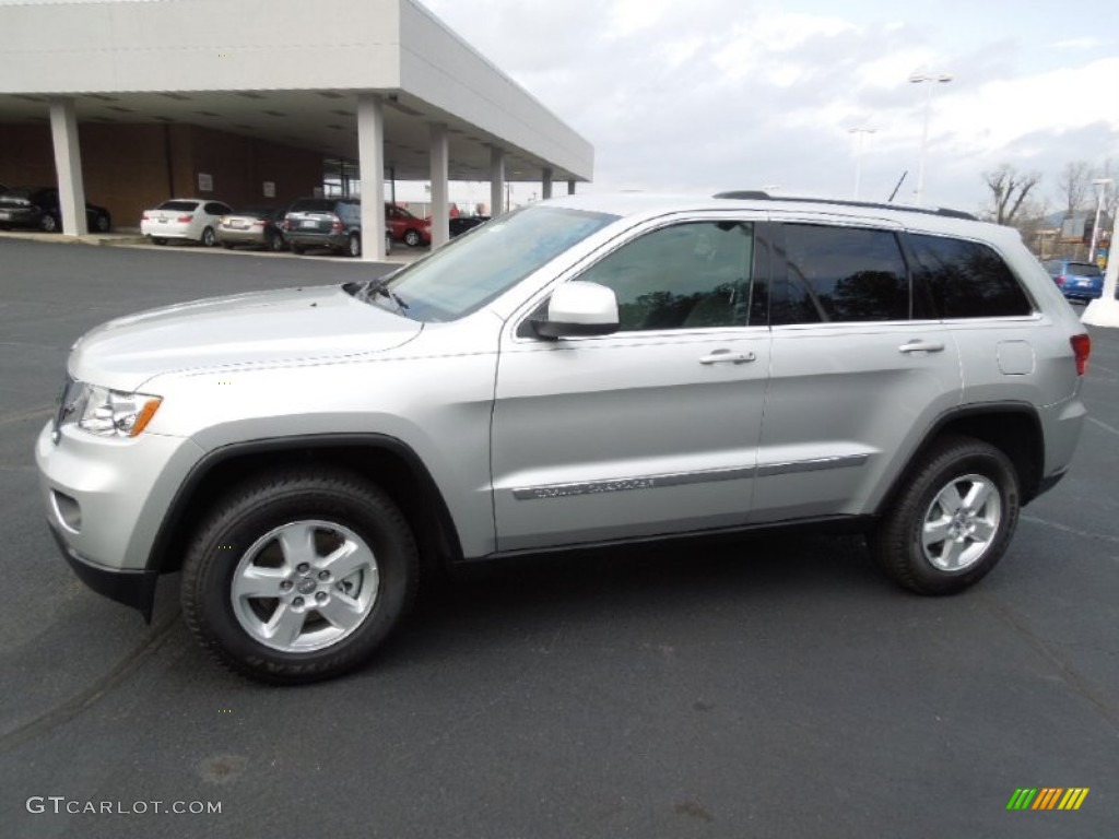 2012 Grand Cherokee Laredo - Bright Silver Metallic / Dark Graystone/Medium Graystone photo #1