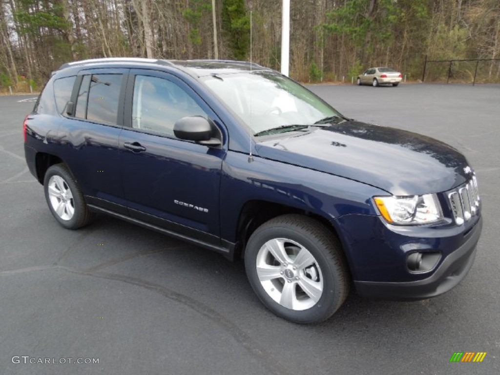 True Blue Pearl 2012 Jeep Compass Sport Exterior Photo #61503359