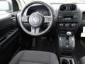 Dark Slate Gray/Light Pebble Beige 2012 Jeep Compass Sport Dashboard