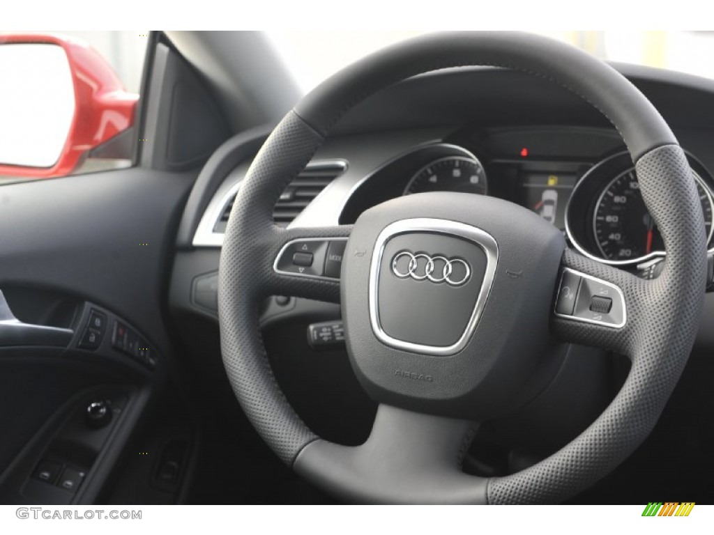 2012 A5 2.0T quattro Coupe - Brilliant Red / Black photo #14