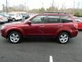 2009 Camellia Red Pearl Subaru Forester 2.5 X Premium  photo #2