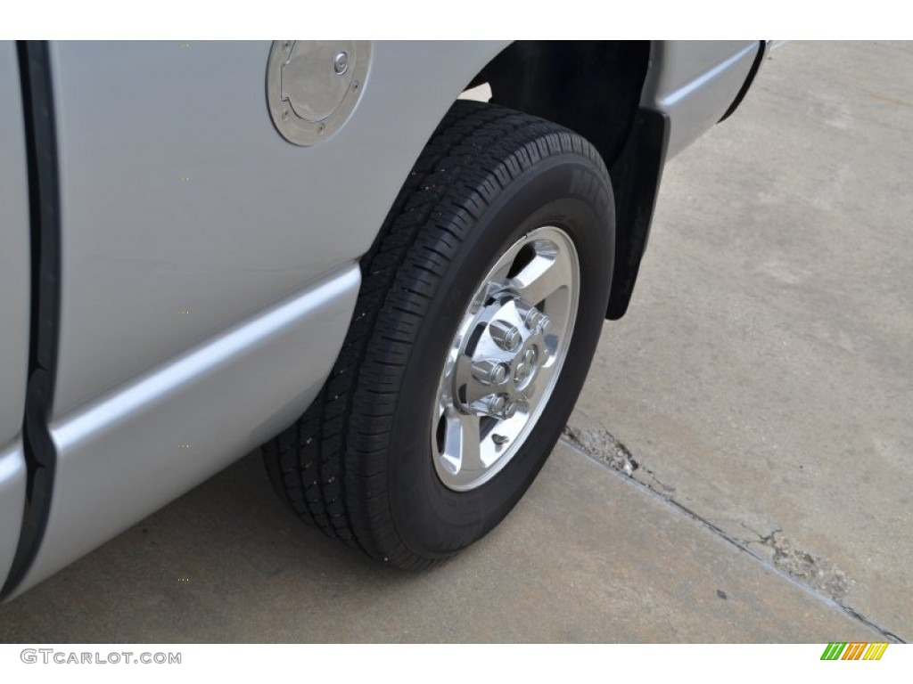 2009 Ram 2500 Big Horn Edition Quad Cab - Bright Silver Metallic / Medium Slate Gray photo #13