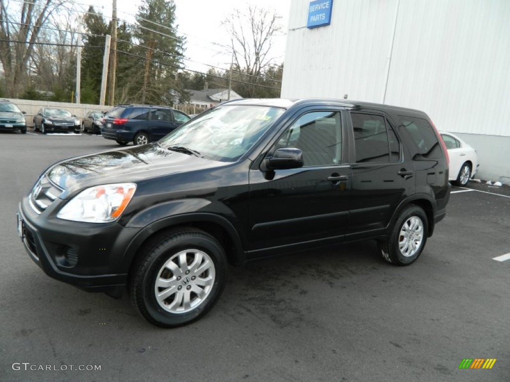 2005 CR-V EX 4WD - Nighthawk Black Pearl / Black photo #1