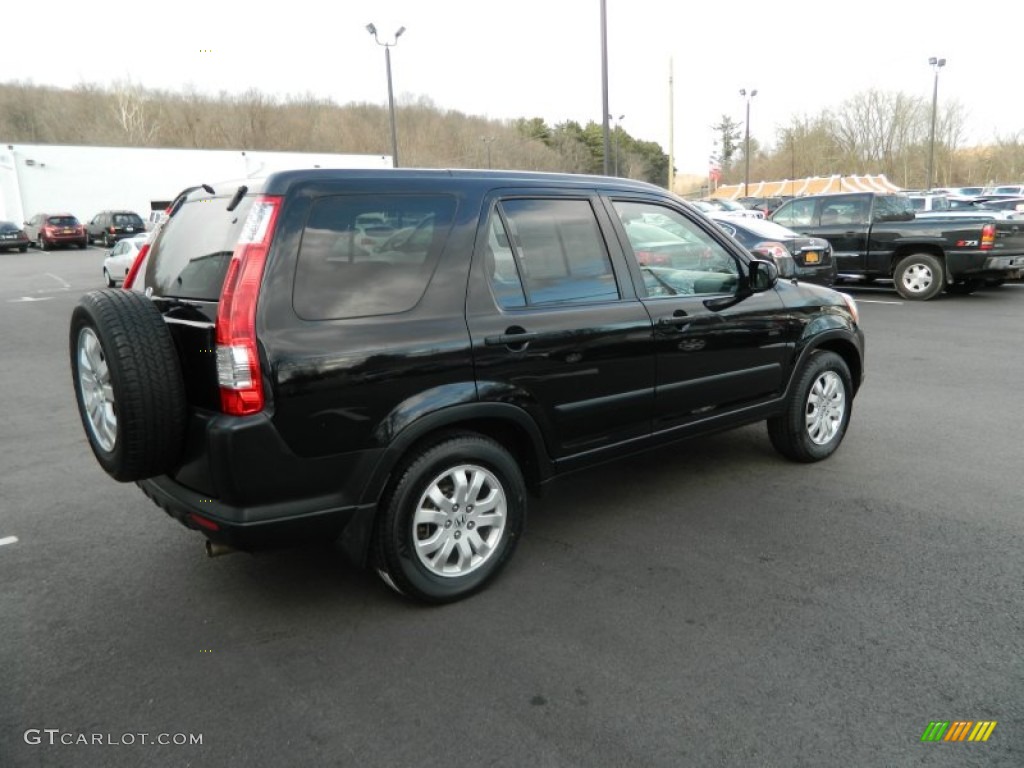 2005 CR-V EX 4WD - Nighthawk Black Pearl / Black photo #5