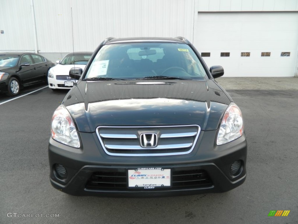 2005 CR-V EX 4WD - Nighthawk Black Pearl / Black photo #8