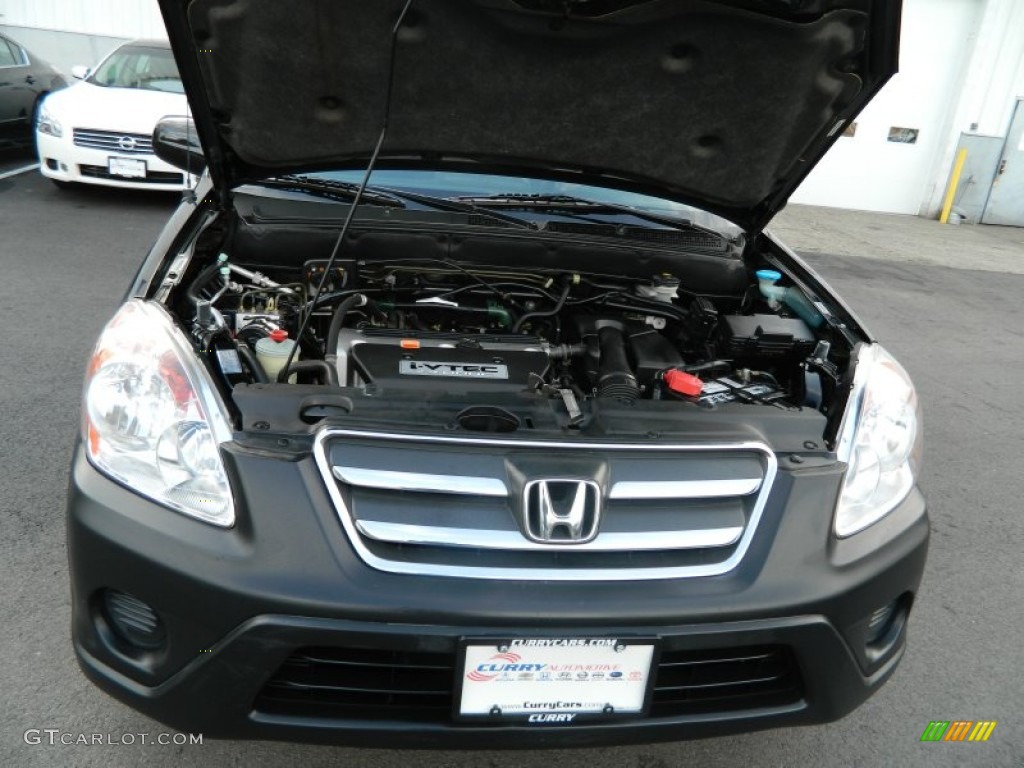2005 CR-V EX 4WD - Nighthawk Black Pearl / Black photo #9
