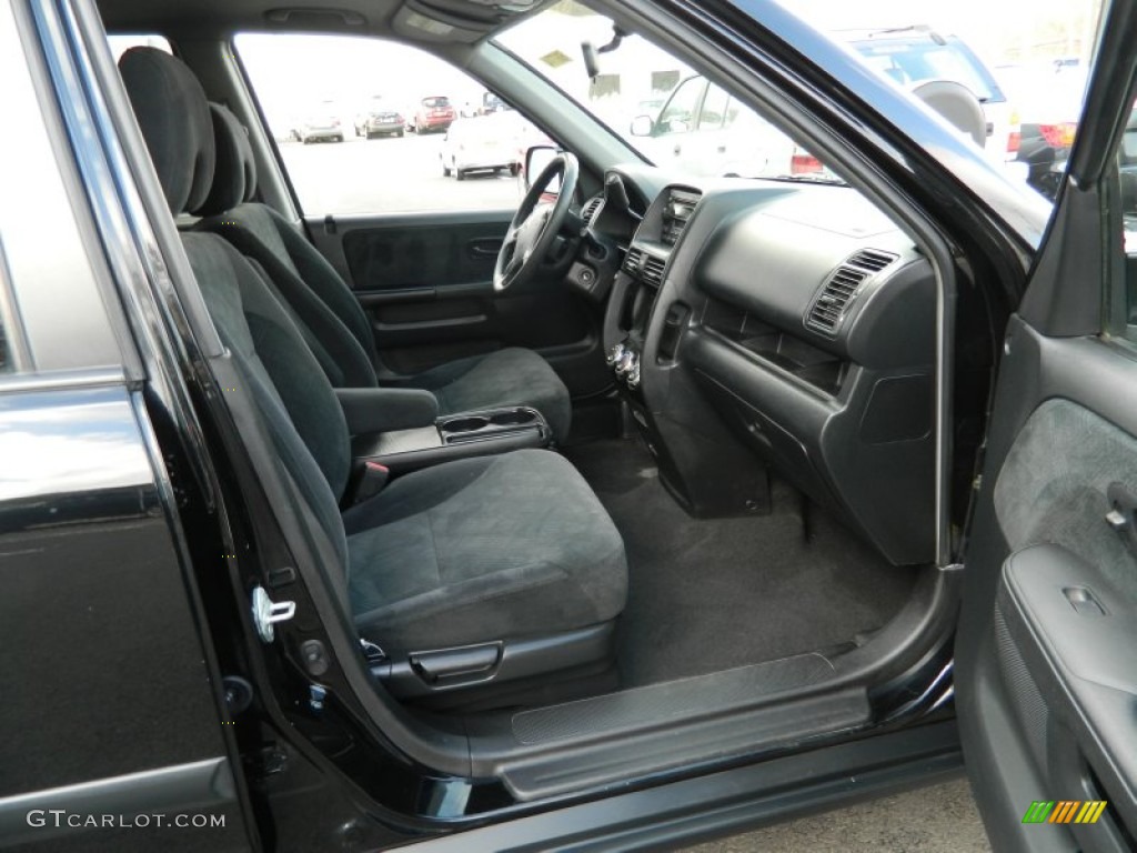 2005 CR-V EX 4WD - Nighthawk Black Pearl / Black photo #18
