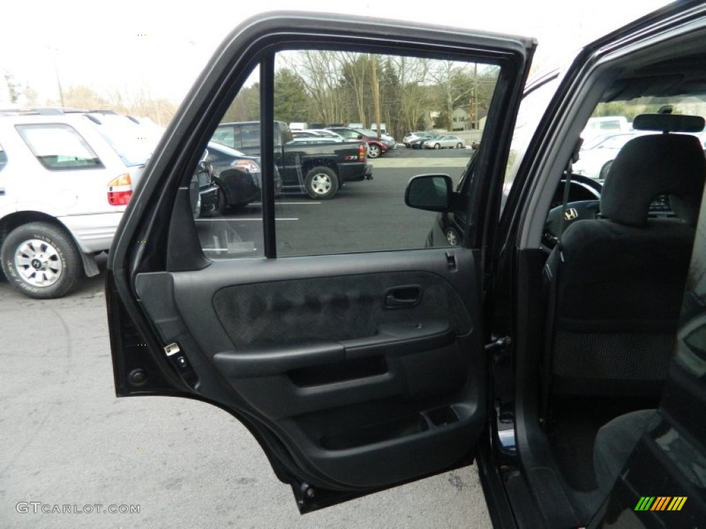2005 CR-V EX 4WD - Nighthawk Black Pearl / Black photo #20