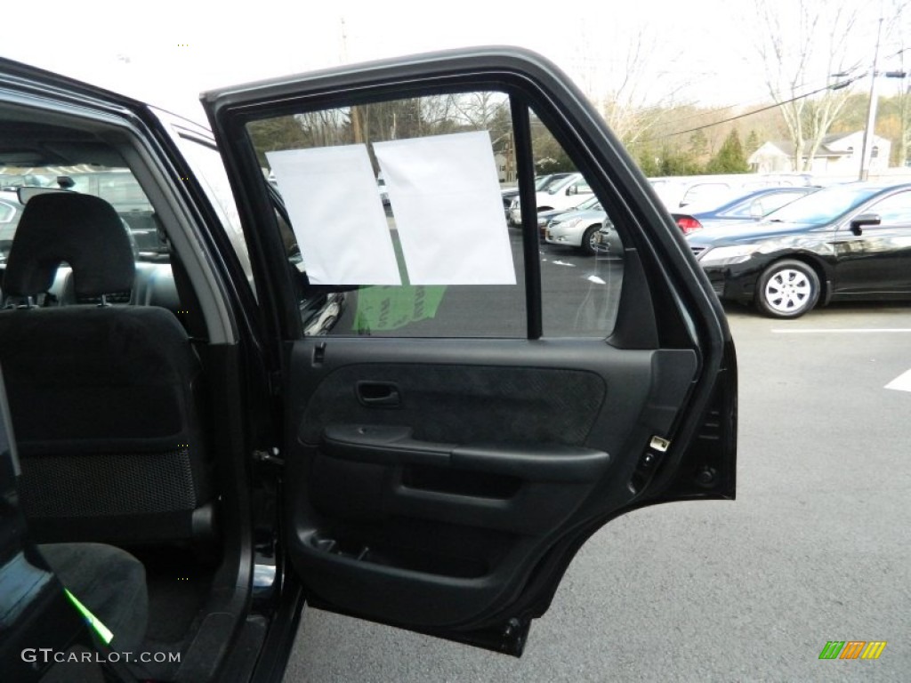 2005 CR-V EX 4WD - Nighthawk Black Pearl / Black photo #21