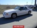 1990 Oxford White Ford Mustang GT Convertible  photo #1