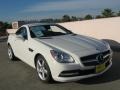 2012 Arctic White Mercedes-Benz SLK 250 Roadster  photo #1