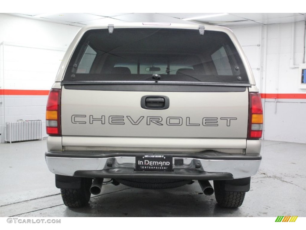 2002 Silverado 1500 LS Regular Cab 4x4 - Light Pewter Metallic / Graphite Gray photo #20