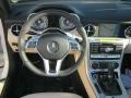 2012 Mercedes-Benz SLK Sahara Beige Interior Steering Wheel Photo
