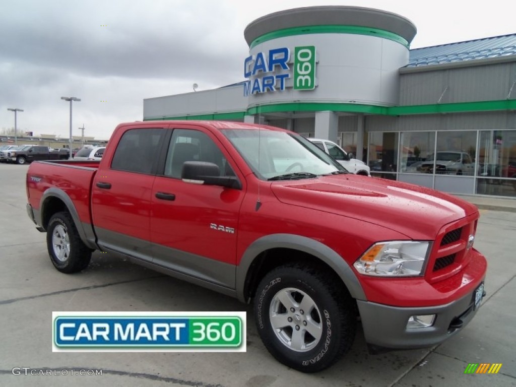 Flame Red Dodge Ram 1500