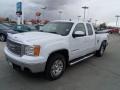 2008 Summit White GMC Sierra 1500 SLT Extended Cab 4x4  photo #5