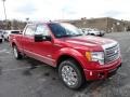 2012 Red Candy Metallic Ford F150 Platinum SuperCrew 4x4  photo #1